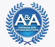 A & A Awnings & Storm Shutters Logo