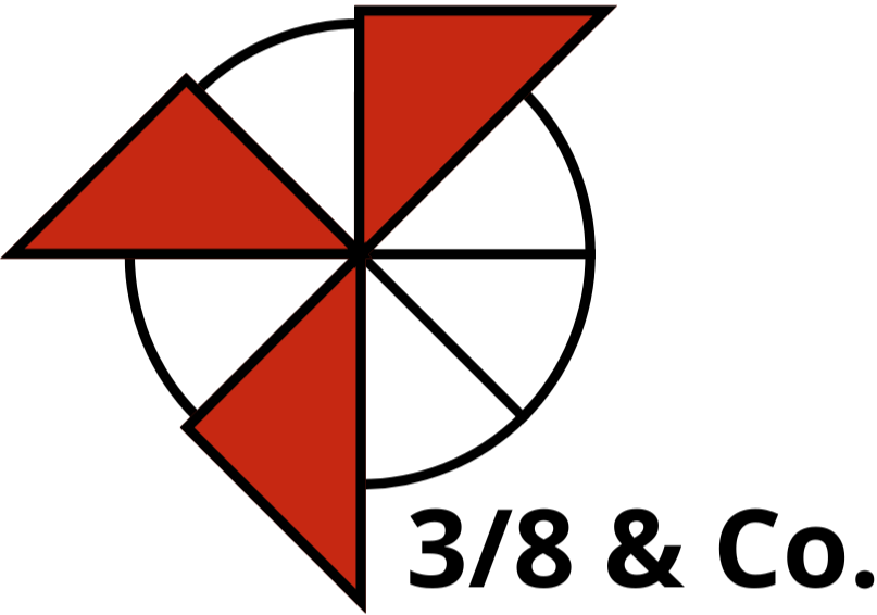 3/8 and Co.1 Logo