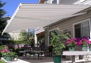 Total Eclipse retractable awning for your side patio